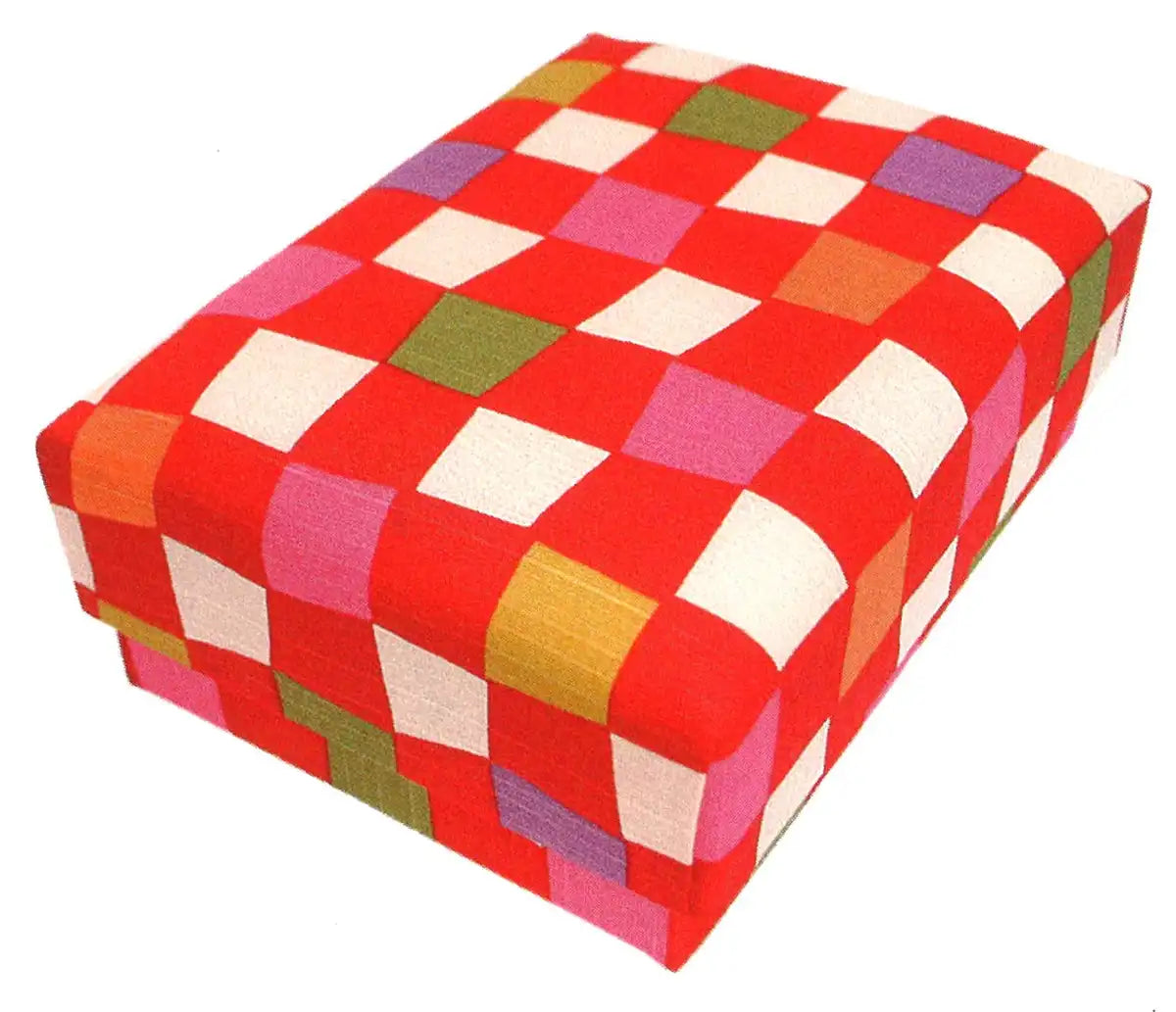 Jhands Sewing Box W/ Hook - Checkered Red - Made In Japan- Japan Figure Store - #1 Bring To You The Best Japanese Goods