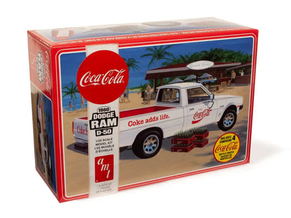 Amt 1/25 1980 Dodge Ram D-50 Pickup Coca-Cola Plastic Model- Japan Figure Store - #1 Bring To You The Best Japanese Goods