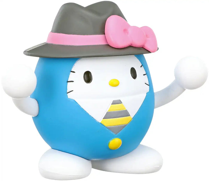 MEDICOM Udf-272 Ultra Detail Figure Doraemon X Hello Kitty Korobashiya 2 Pink- Japan Figure Store - #1 Bring To You The Best Japanese Goods