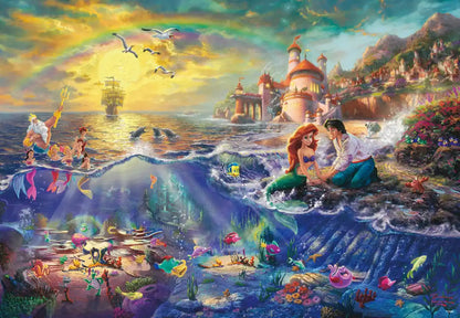 Tenyo 1000pc Little Mermaid Jigsaw 51x73.5cm- Japan Figure Store - #1 Bring To You The Best Japanese Goods