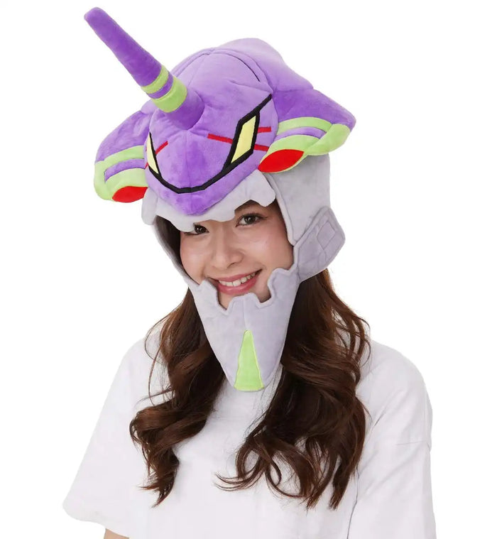 Southwark Kigurumi Cap NGE Unit 01 Purple- Japan Figure Store - #1 Bring To You The Best Japanese Goods