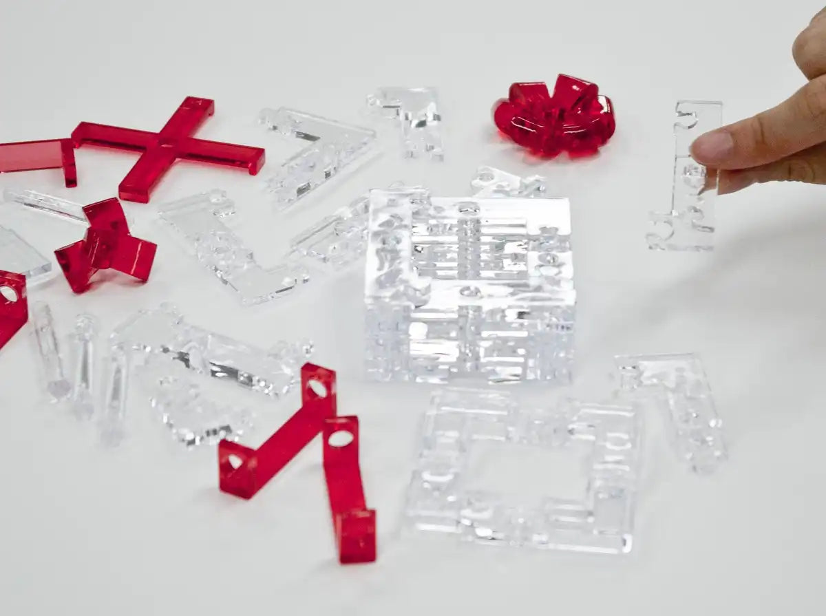 BEVERLY Crystal 3D Puzzle 50160 Gift Box Red- Japan Figure Store - #1 Bring To You The Best Japanese Goods