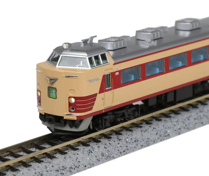 Kato N Gauge 485 Series 4-Car Midori Limited Express Set Model Railway Train 10-1480- Japan Figure Store - #1 Bring To You The Best Japanese Goods
