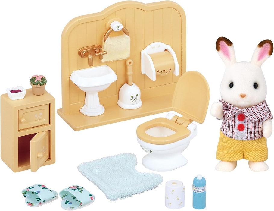 Boy, Df-09 Of Sylvanian Families Ensemble de meubles de poupée Lapin en chocolat