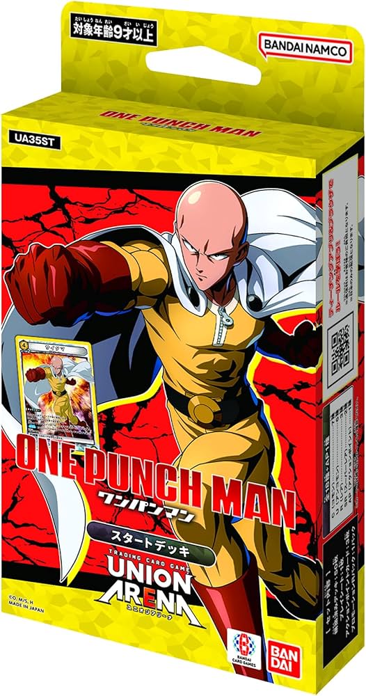 Bandai Union Arena One Punch Man Deck de démarrage Ua35St TCG Japon