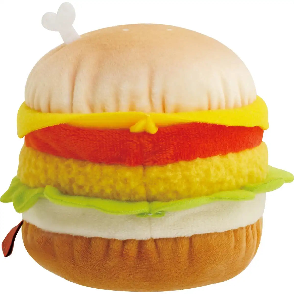 San-X Chikip Dancers Burger Plush Toy Chicken Tomato Burger Mo54501- Japan Figure Store - #1 Bring To You The Best Japanese Goods
