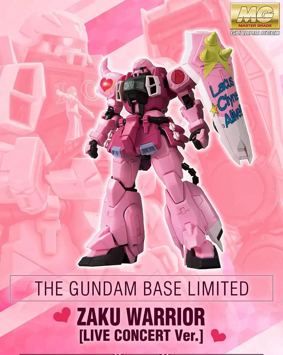 #Bandai Mg Mobile Suit #Gundam Seed Destiny Master Grade Zaku Warrior (Live Concert Ver)(Gbase Limited) Model Kit Figure Japan Figure 4573102613967
