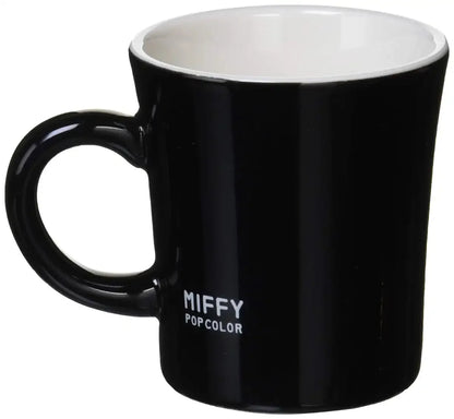 Kaneshotouki Dick Bruna Miffy Color Mug Yukinohi Black 208131- Japan Figure Store - #1 Bring To You The Best Japanese Goods