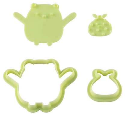 Kai Corporation Facial Expression Cookie Cutter Set Sumikko Gurashi Shirokuma Made In Japan - Dn0501- Japan Figure Store - #1 Bring To You The Best Japanese Goods