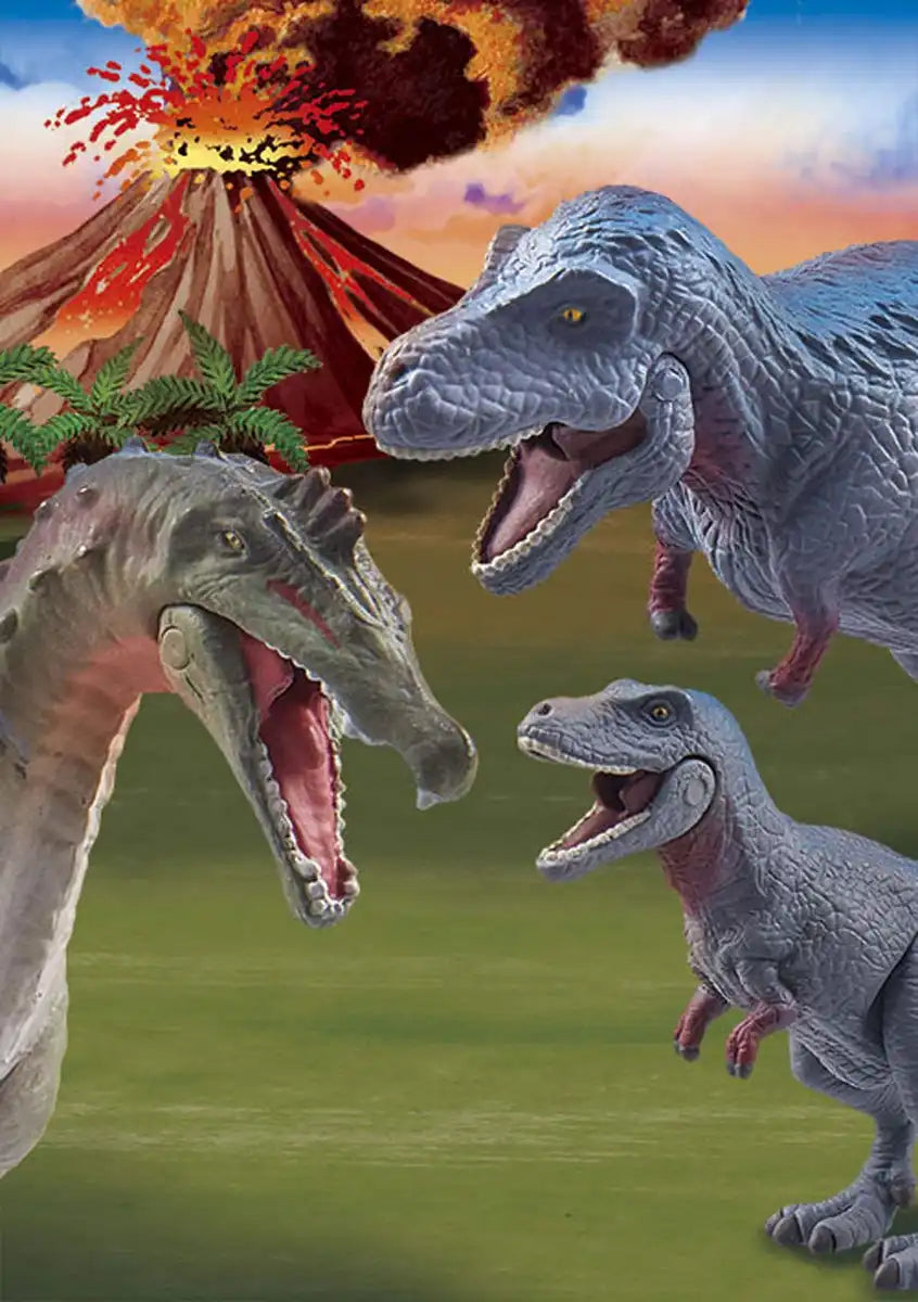 TAKARA TOMY Aa-03 Animal Adventure Fierce Fight ! Carnivorous Dinosaur Rival Set- Japan Figure Store - #1 Bring To You The Best Japanese Goods