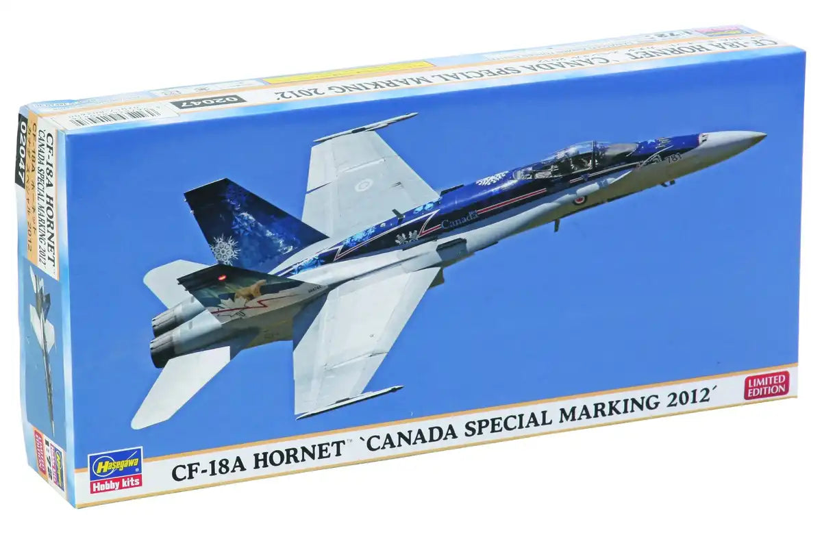 HASEGAWA - 02047 Cf-18A Hornet Canada Special Marking 2012 1/72 Scale Kit- Japan Figure Store - #1 Bring To You The Best Japanese Goods