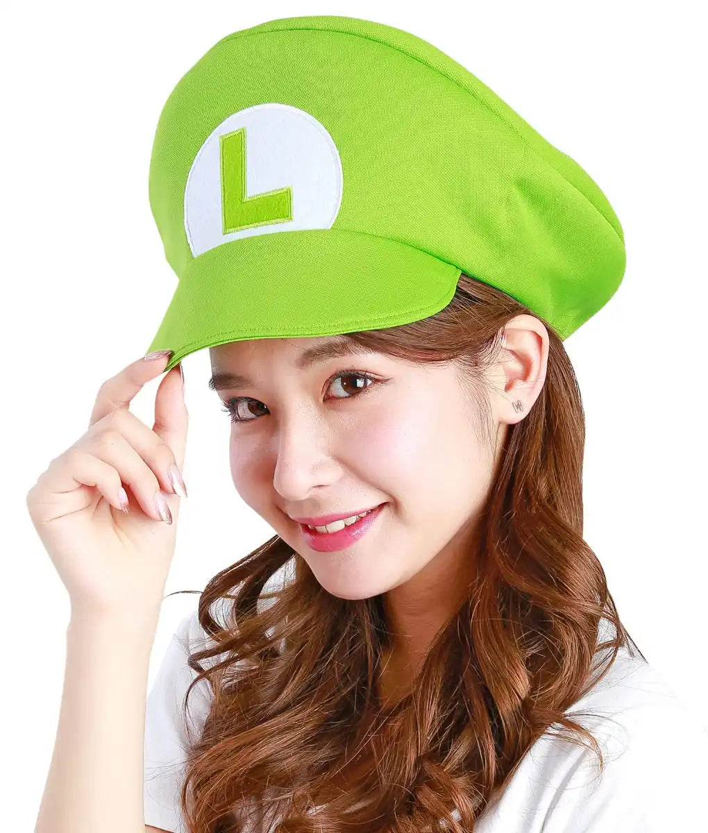 Sazac Kigurumi Luigi Cap From Japan- Japan Figure Store - #1 Bring To You The Best Japanese Goods