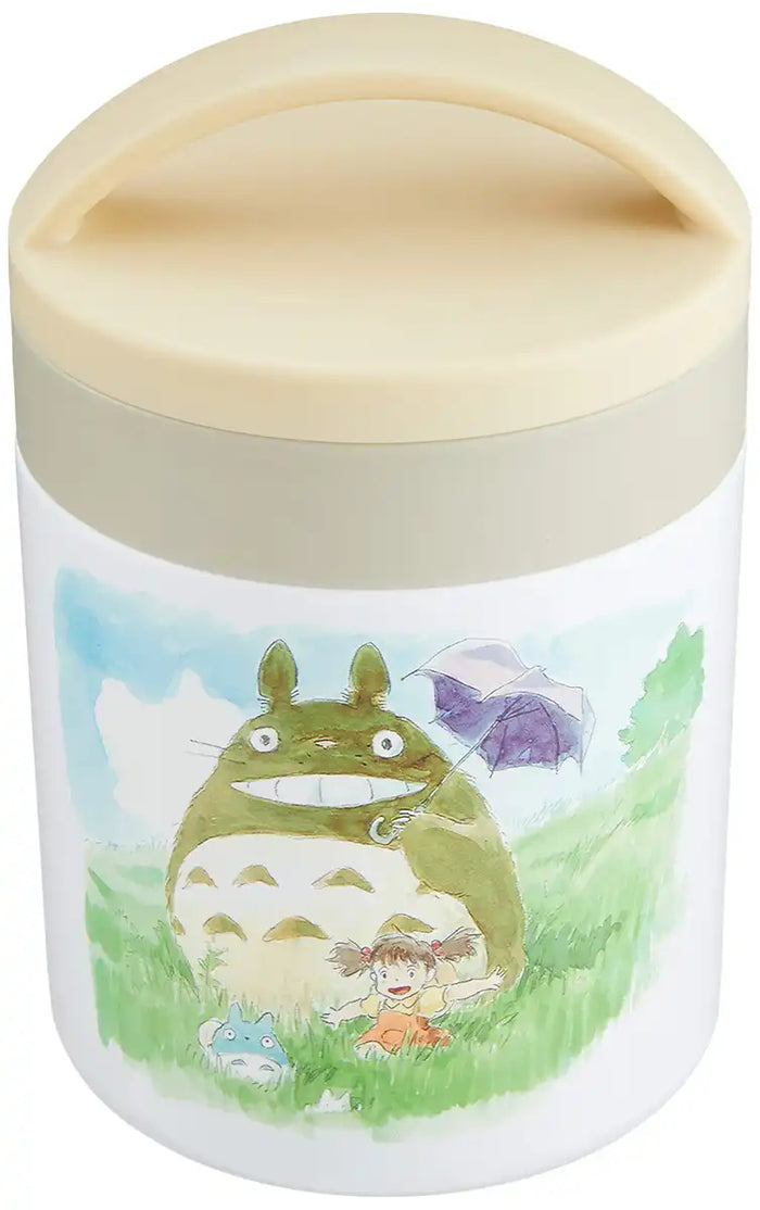 Skater 300Ml My Neighbor Totoro Watercolor Ghibli Soup Jar Insulated Japan- Japan Figure Store - #1 Bring To You The Best Japanese Goods