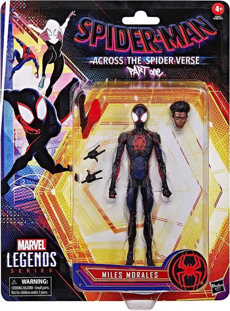 Hasbro Spider-Man Miles Morales 6 Action Figure 2023 Legends Mcu Movie Anime- Japan Figure Store - #1 Bring To You The Best Japanese Goods