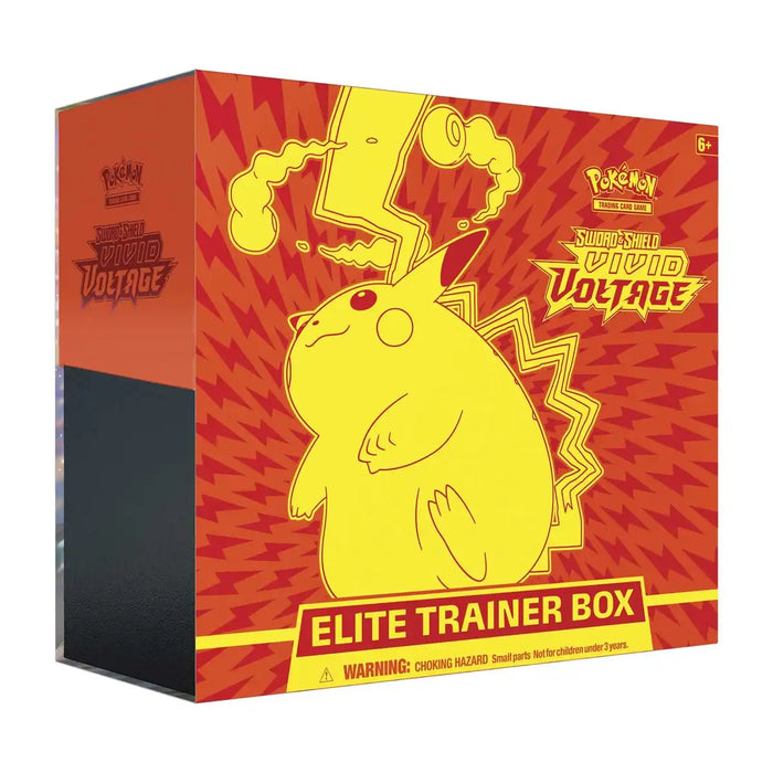 Pokemon Card Sword & Shield 4 Vivid Voltage Elite Pikachu Trainer Box English- Japan Figure Store - #1 Bring To You The Best Japanese Goods