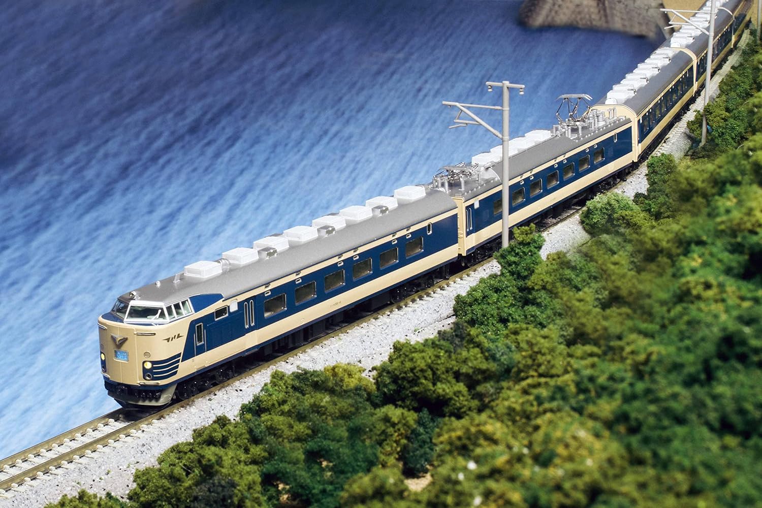 KATO 10-1717 Series 581 Slit Typhon 7 Cars Set N Scale