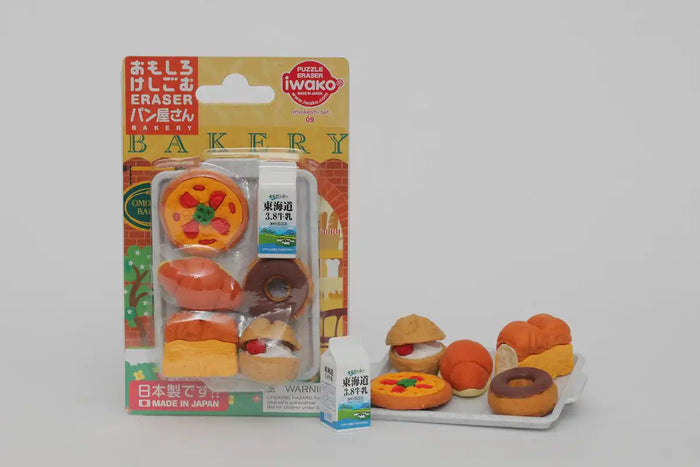 Japanese Iwako Poppy Gum Bakery Blister Pack- Japan Figure Store - #1 Bring To You The Best Japanese Goods