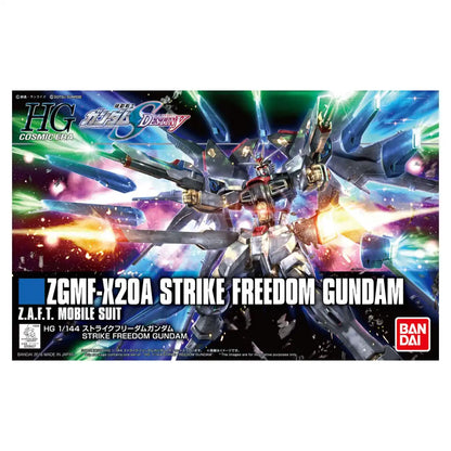 Hgce 201 Mobile Suit Gundam Seed Destiny Strike Freedom Gundam 1/144 Scale Color Coded Plastic Model- Japan Figure Store - #1 Bring To You The Best Japanese Goods