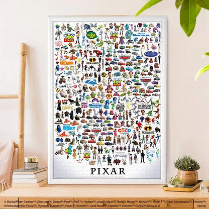 Tenyo 1000pc Pixar Jigsaw Puzzle 51x73.5cm- Japan Figure Store - #1 Bring To You The Best Japanese Goods