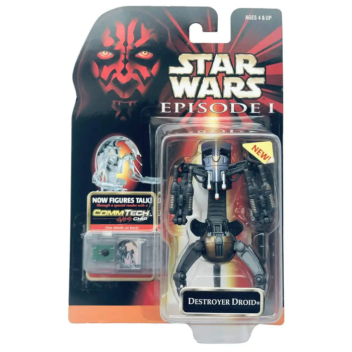 Hasbro Star Wars Ep1 Comtech Fig Coll 2 Destroyer Droid- Japan Figure Store - #1 Bring To You The Best Japanese Goods