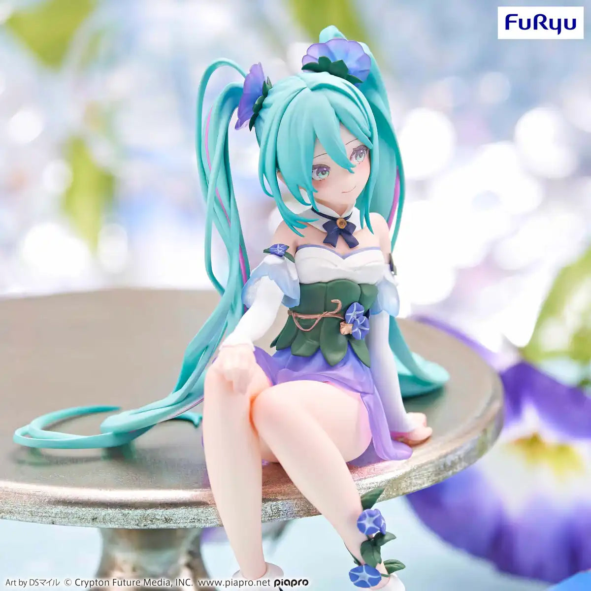 Furyu Hatsune Miku Noodle Stopper Figure Flower Fairy Morning Glory Edition- Japan Figure Store - #1 Bring To You The Best Japanese Goods