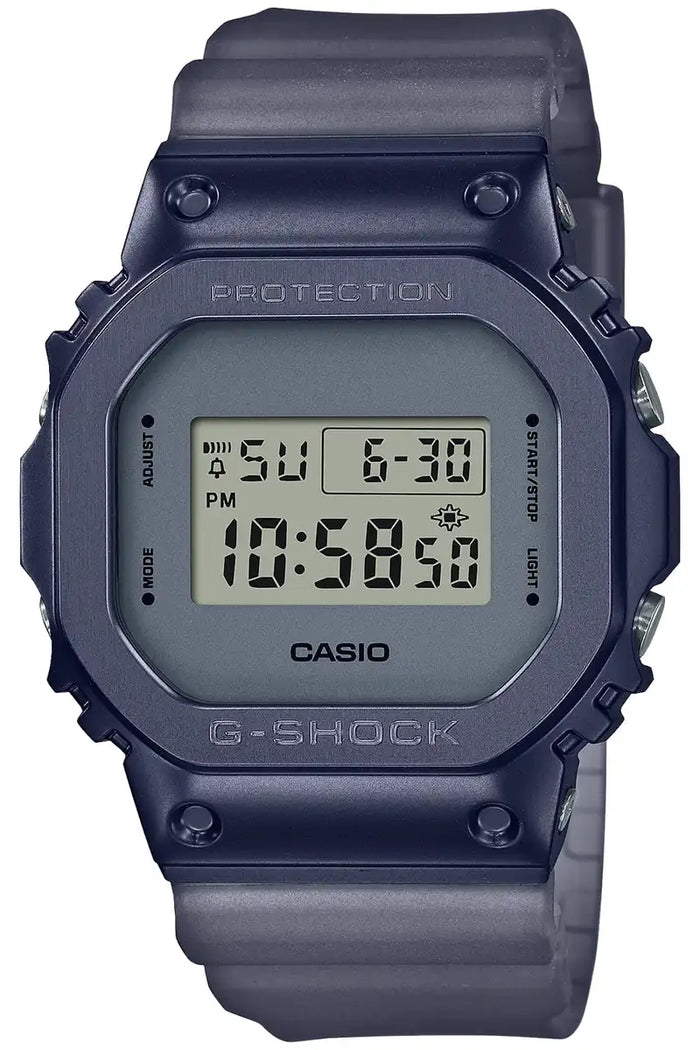 Casio G-Shock Men's Watch - GM-5600MF-2JF Blue Metal Covered Midnight Fog Series- Japan Figure Store - #1 Bring To You The Best Japanese Goods