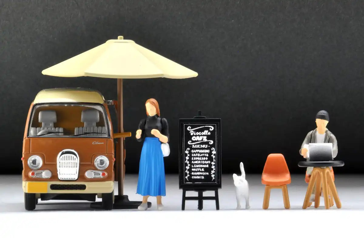 Tomytec Geocolle 64 Mini Car Set 1/64 Scale Diecast Partially-Assembled Dolls & Cafe Accessories- Japan Figure Store - #1 Bring To You The Best Japanese Goods