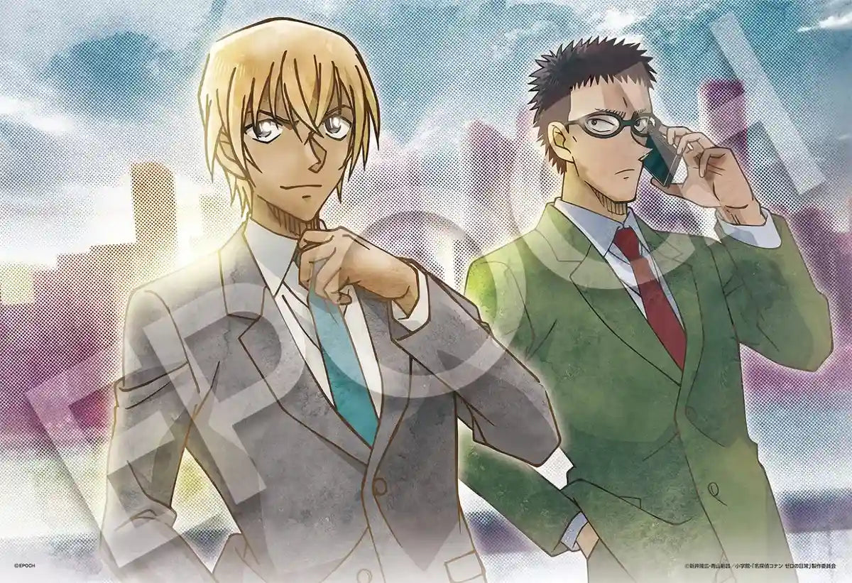 300 Piece Jigsaw Puzzle Detective Conan Two Public Security Police-Rei Furuya And Yuya Kazami- (26 × 38Cm)- Japan Figure Store - #1 Bring To You The Best Japanese Goods