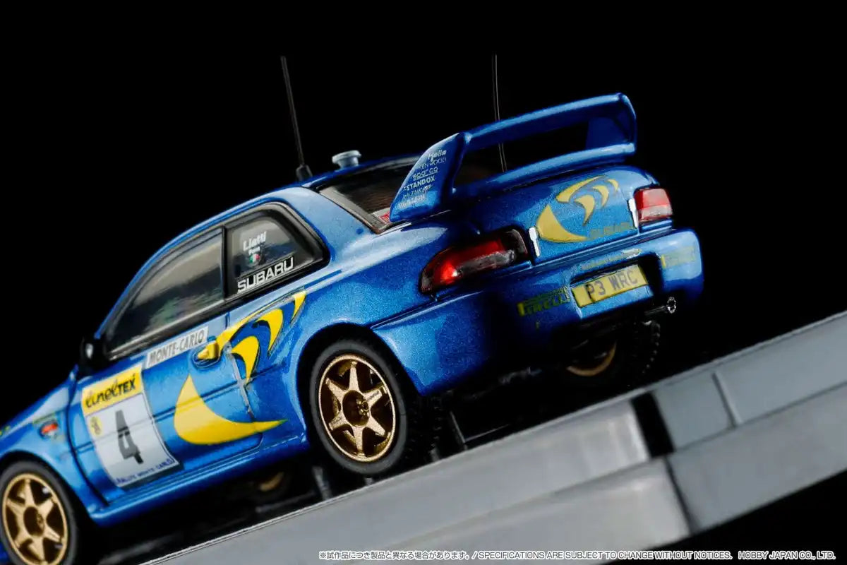 1/64 Hobby Japan Subaru Impreza Wrc 1997#4 Monte Carlo Winner- Japan Figure Store - #1 Bring To You The Best Japanese Goods