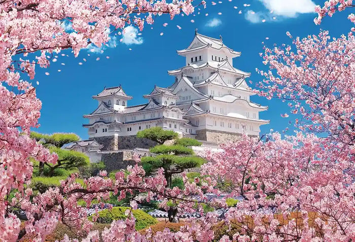 Beverly 300pc Jigsaw Puzzle Sakura Himeji Castle Japan 300-058- Japan Figure Store - #1 Bring To You The Best Japanese Goods