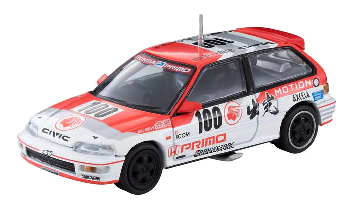 Tomytec Tomica Limited Vintage Neo 1/64 Idemitsu Motion Infinite Civic Pvc Scale Racing Cars- Japan Figure Store - #1 Bring To You The Best Japanese Goods