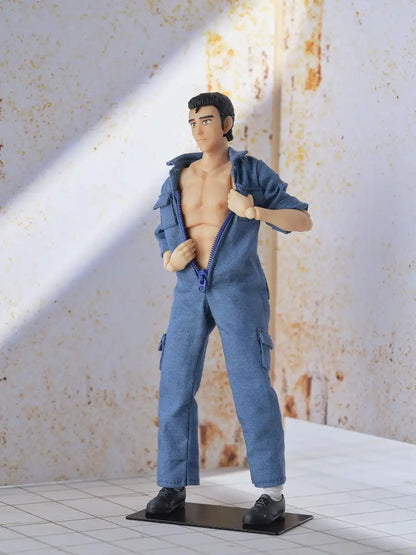 Daiki Kougyou Kuso Miso Technique Abe-San 1/12 Scale Figure Healthy Ver.