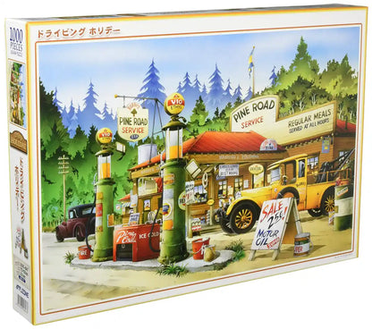 APPLEONE Jigsaw Puzzle 1000-847 Hiroyuki Tanikawa Driving Holiday 1000 Pieces- Japan Figure Store - #1 Bring To You The Best Japanese Goods