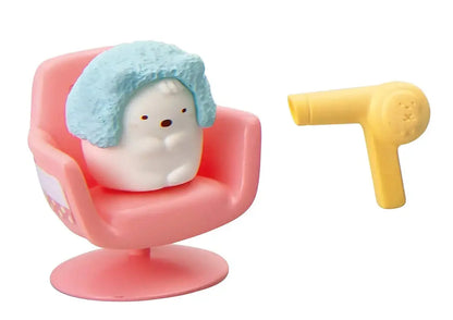 RE-MENT 172064 Sumikko Gurashi Choki Choki Small Beauty Parlor 1 Box 8 Figures Complete Set- Japan Figure Store - #1 Bring To You The Best Japanese Goods