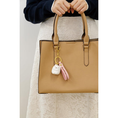 San-X Ab14905 Sumikko Gurashi Polar Bear Mascot Keychain- Japan Figure Store - #1 Bring To You The Best Japanese Goods