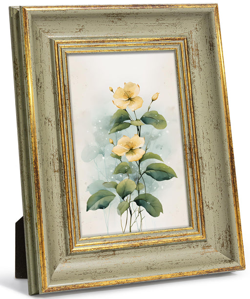 Afuly 10x15cm Antique Green Gold Photo Frame for Wall Hanging Decor- Japan Figure Store - #1 Bring To You The Best Japanese Goods