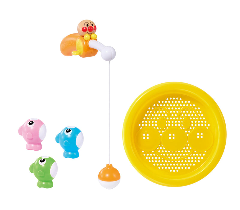 Agatsuma Anpanman Bathtime Fishing Toy for Kids Ages 3 and Up