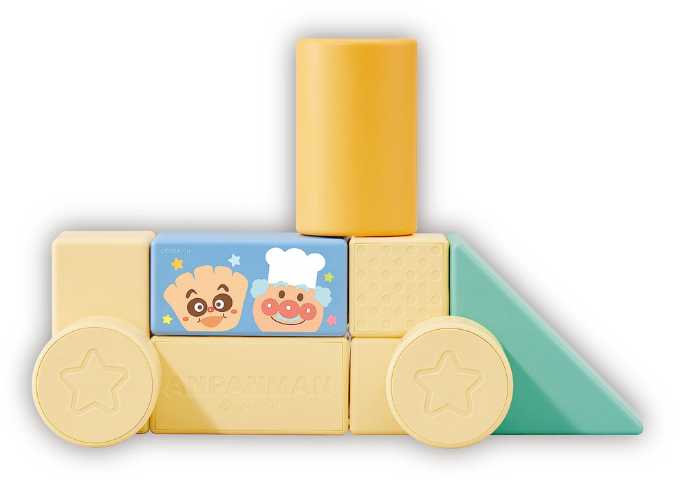 Agatsuma Anpanman Rice Blocks Dx for Ages 0+ - Natures Blessings