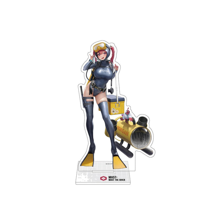 Algernon Product Goddess Of Victory Nikke Acrylic Stand Mast The Diver - 77x128mm
