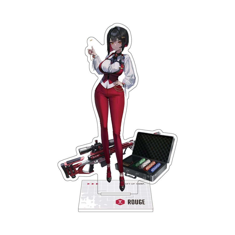 Algernon Product Goddess Victory Nikke Acrylic Stand Rouge 118x41-92mm