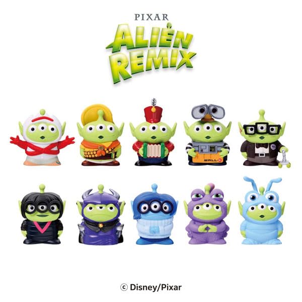 Ensky Alien Remix Soft Vinyl Puppet Mascot Set Japan Official 2-Pack- Japan Figure Store - #1 Bring To You The Best Japanese Goods