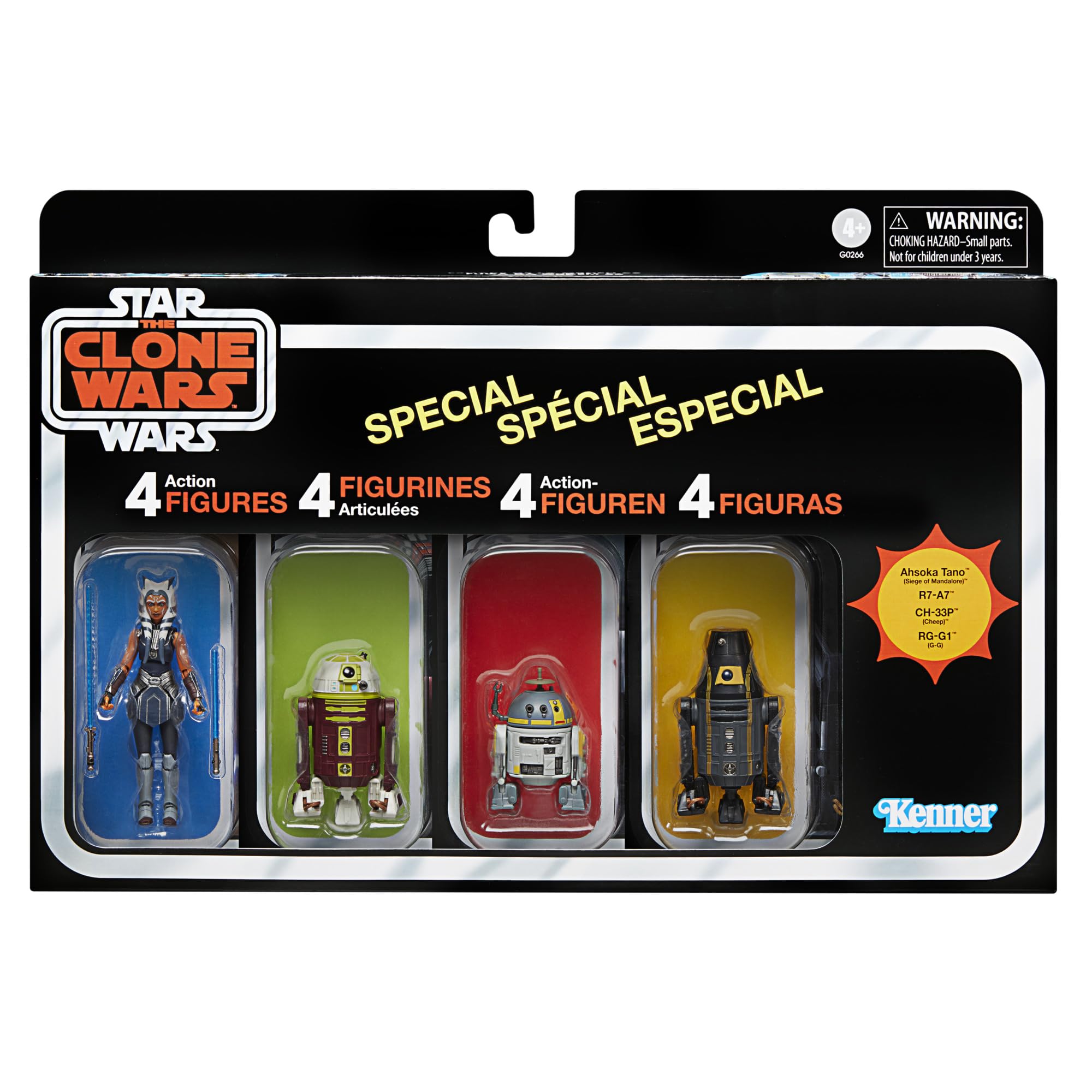 Hasbro Star Wars Vintage Escape From Order 66 Ahsoka Tano Figure Set- Japan Figure Store - #1 Bring To You The Best Japanese Goods