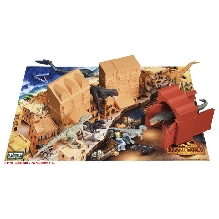 Takara Tomy Ania Jurassic World Dinosaur Play Set with Island Accessories- Japan Figure Store - #1 Bring To You The Best Japanese Goods