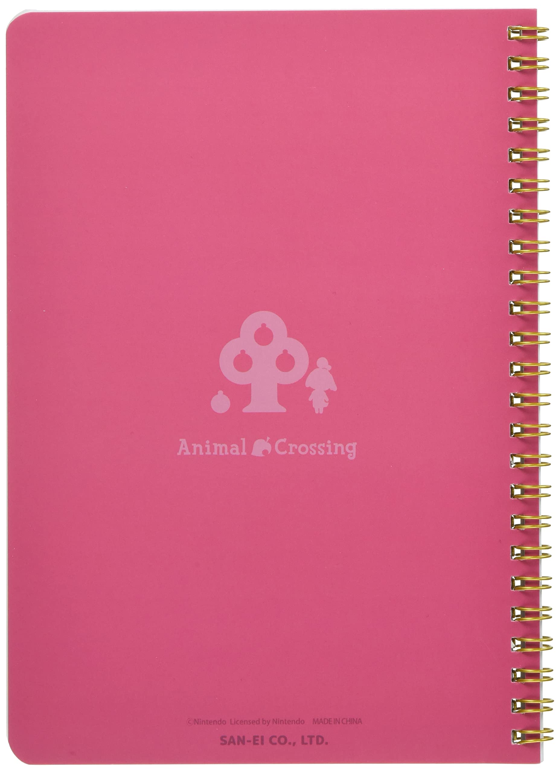 Sanei Boeki Animal Crossing Ring Notebook A Fruit 22Cm- Japan Figure Store - #1 Bring To You The Best Japanese Goods