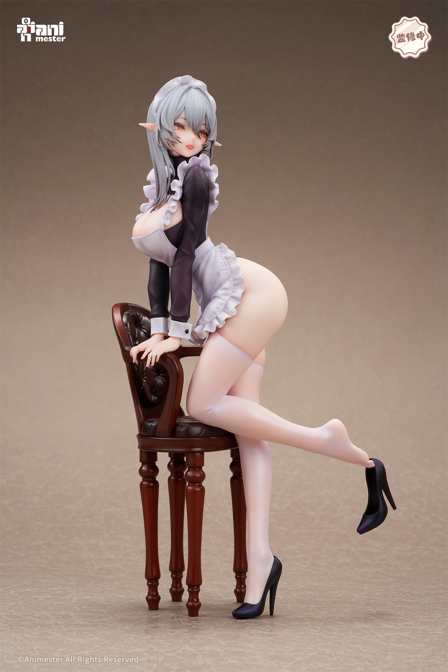 Figurine Animester Nozomi Playful Maid 1/6e échelle en PVC et ABS, figurine terminée.