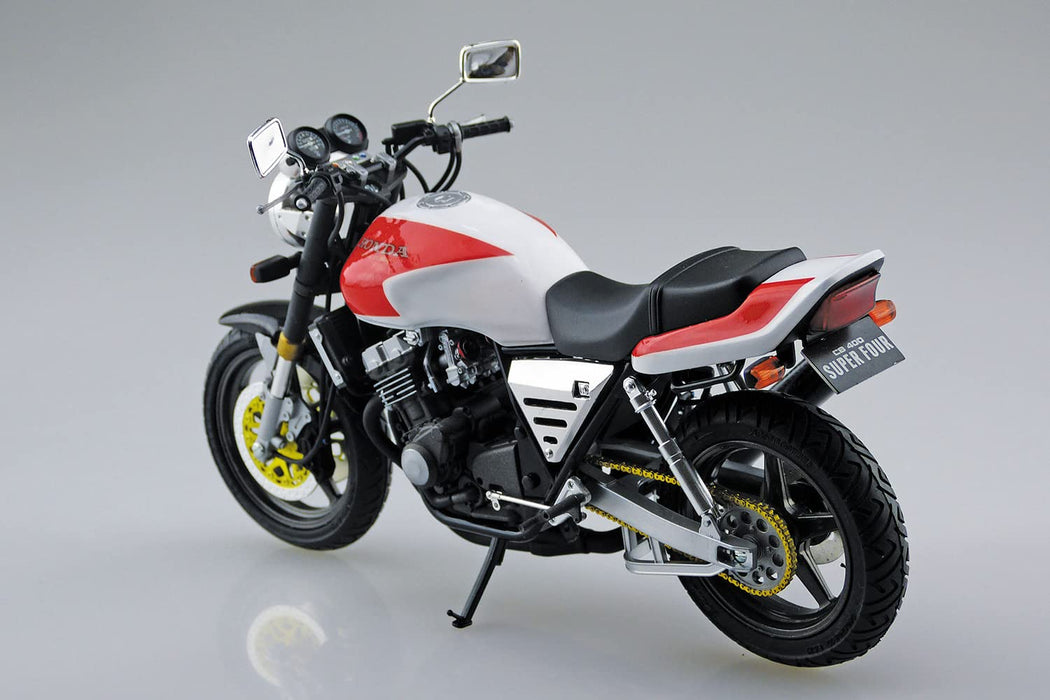 Aoshima 1/12 Honda CB400 Super Four 1992 Model Kit- Japan Figure Store - #1 Bring To You The Best Japanese Goods