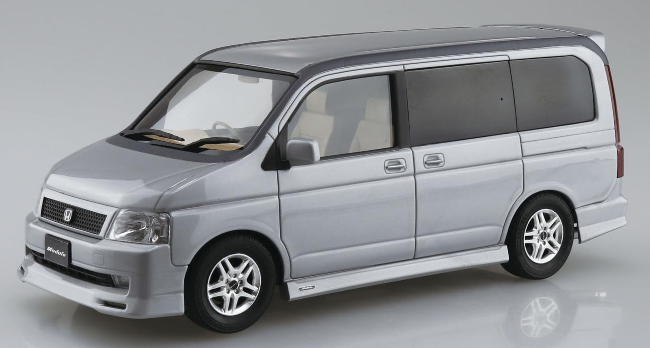 Aoshima 1/24 Honda RF3 Stepwagon Modulo '01 Plastic Model- Japan Figure Store - #1 Bring To You The Best Japanese Goods