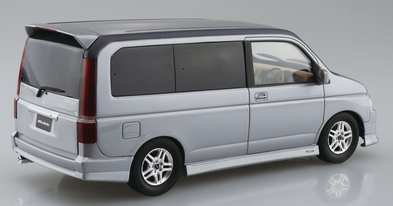 Aoshima 1/24 Honda RF3 Stepwagon Modulo '01 Plastic Model- Japan Figure Store - #1 Bring To You The Best Japanese Goods