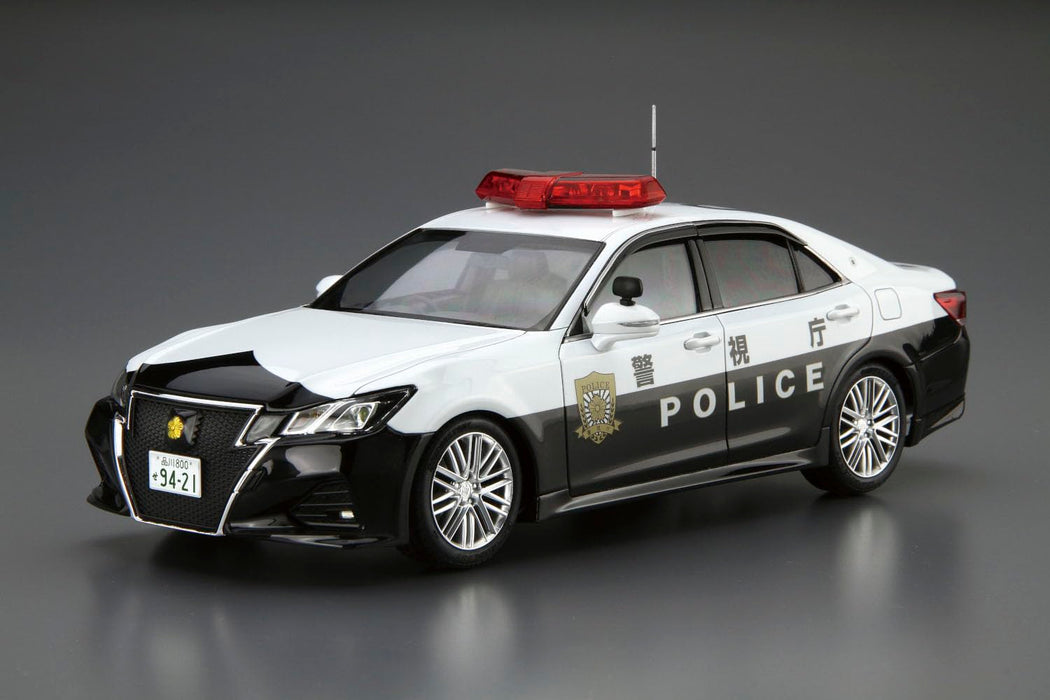 Aoshima 1/24 Toyota Crown Patrol Car Model '16- Japan Figure Store - #1 Bring To You The Best Japanese Goods