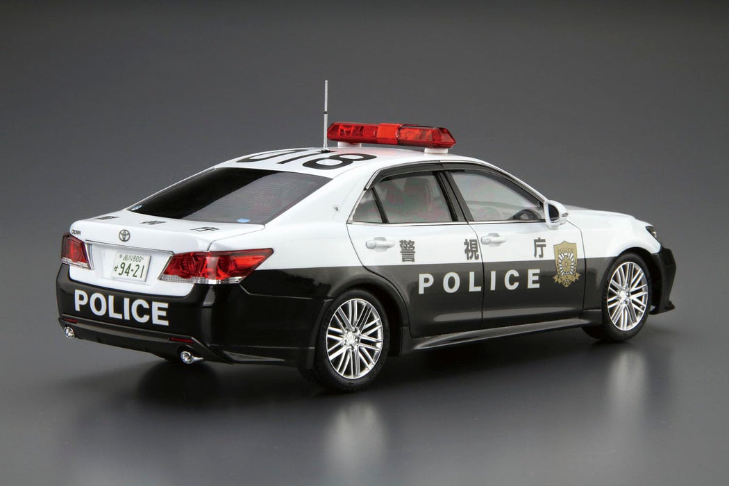 Aoshima 1/24 Toyota Crown Patrol Car Model '16- Japan Figure Store - #1 Bring To You The Best Japanese Goods
